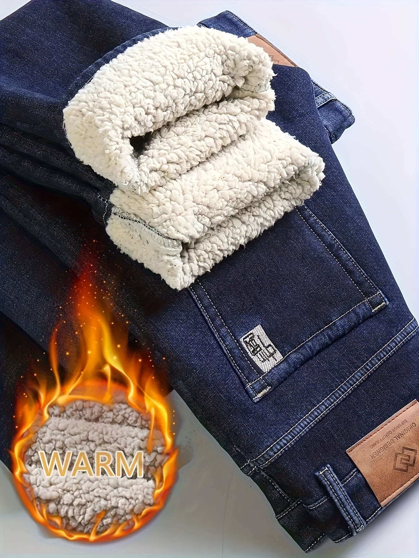 Thermal Jeans w/ Fleece Lining – winterwearph