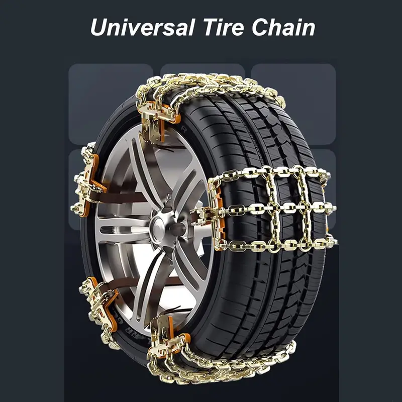 Anti skid Chains Snow Tire Chains Traction Tire Chain - Temu