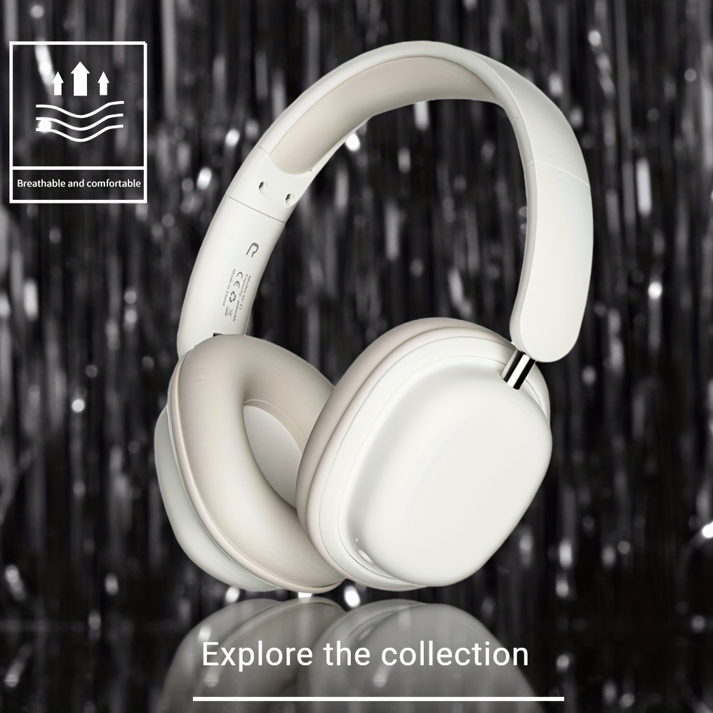 

New Sy-t1 Wireless Headphones With Ultra-high Sound Quality, As Light As Clouds, 20 Hours Of High Endurance, And Easy Connection To Laptops And Mobile Phones