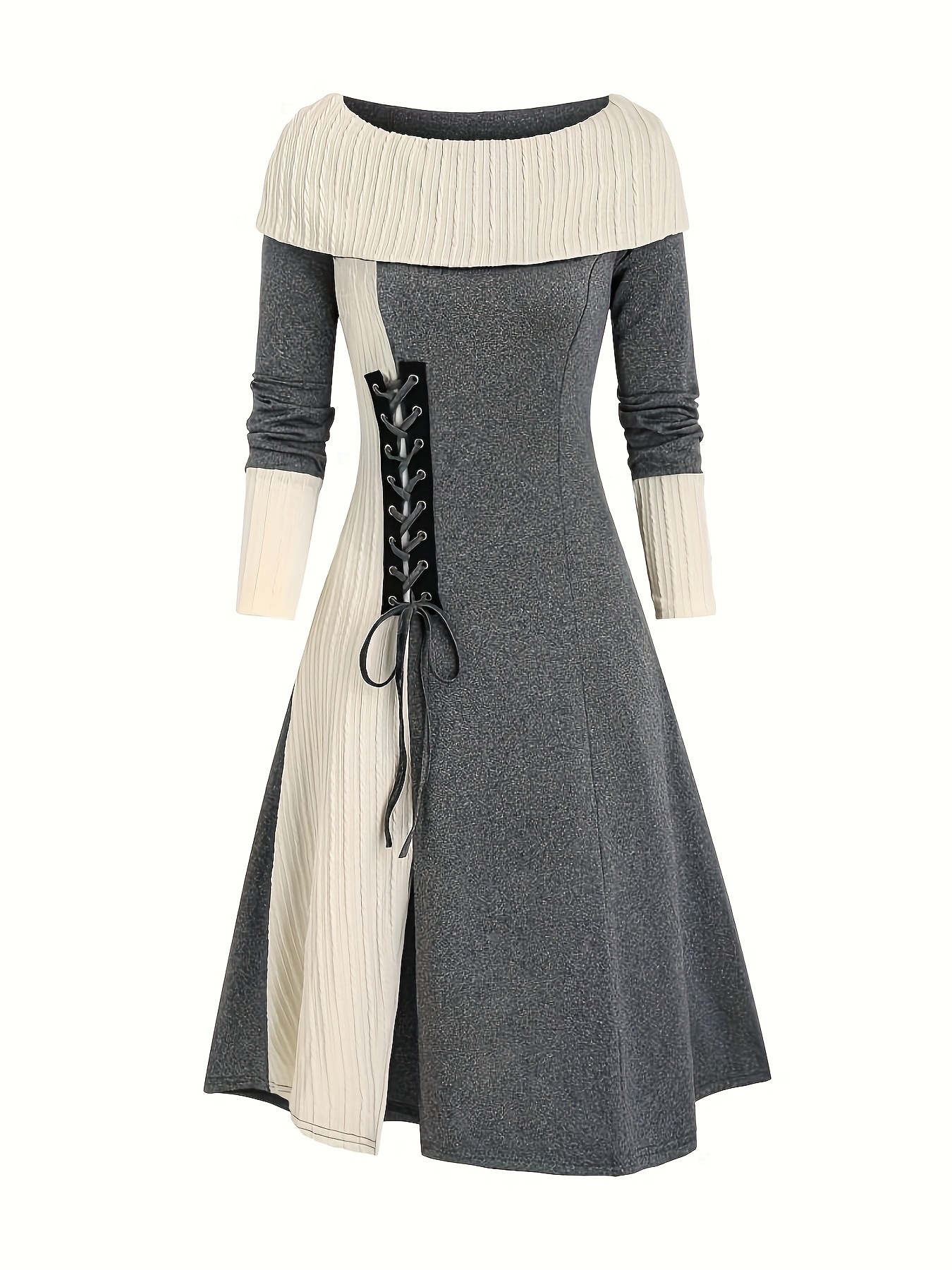 Knit Dress For Woman - Temu