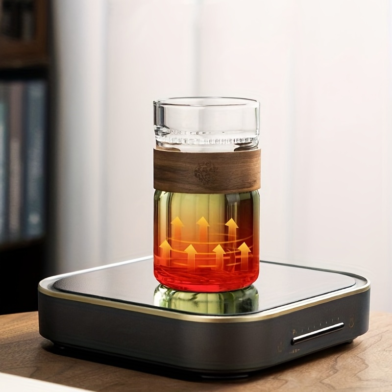 Crescent - High-grade Borosilicate Heat-Resistant Glass Tea Mug with Filter