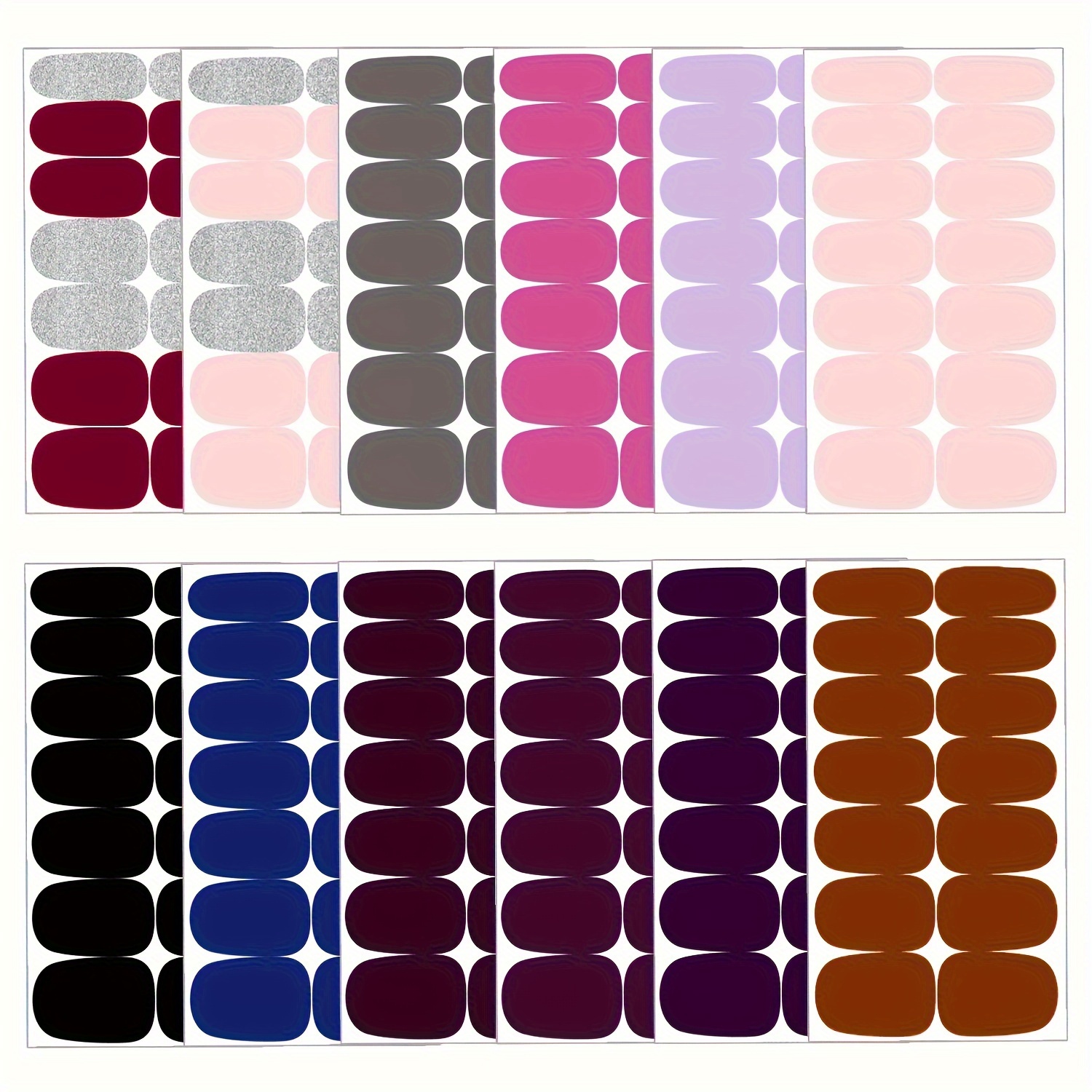 Nail store decal sheets