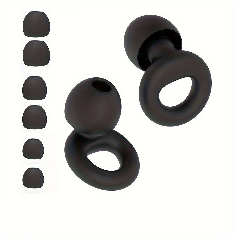 Loop - Tapones para los oídos con bloqueo de ruido - Protección auditiva  súper suave y reutilizable en silicona flexible + 6 almohadillas para los