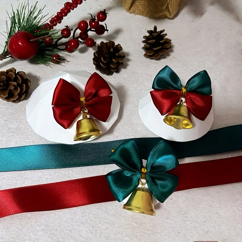 Red Bottom Christmas Bell Gift Decoration Paper - Temu
