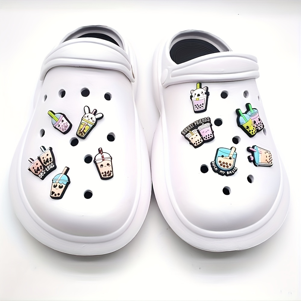 10 pcs. Shoe charms for crocs shoes