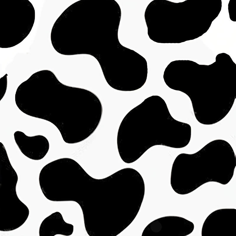 1pc Cow Print Wall Paper