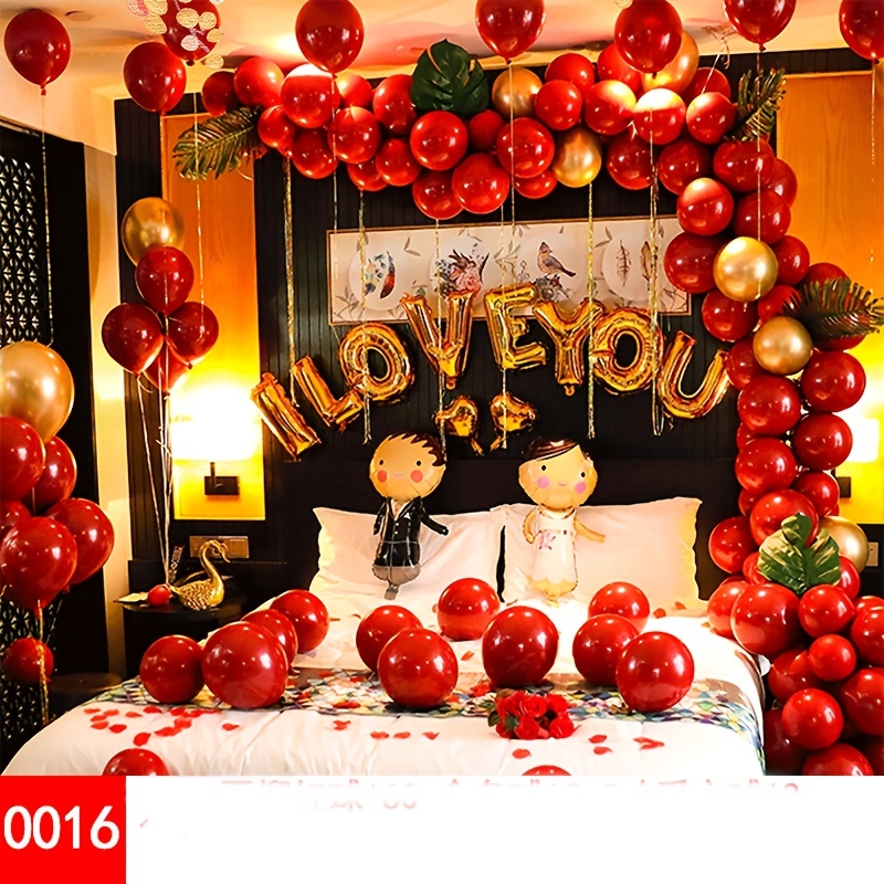 Wedding Balloon Set Wedding Room Layout Decoration Wedding ...