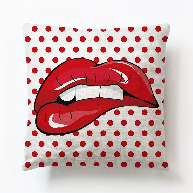 Lip pillow outlet pattern