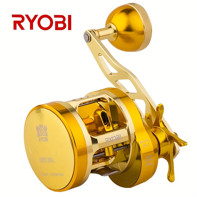 Carbon Material Slow Jigging Fishing Reel Baitcasting Fishing