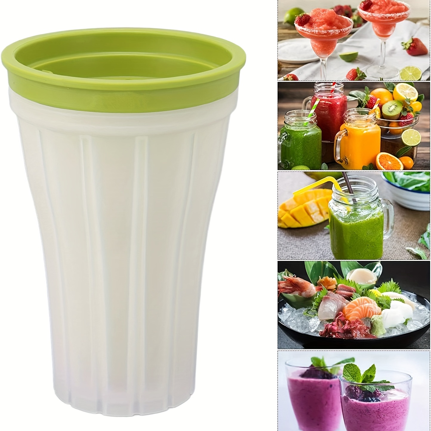 1pc Large Capacity Juice Cup For Summer - Homemade Fruit Juice Maker,  Quick-freeze Smoothie Cup, Cold Drink Press Cup