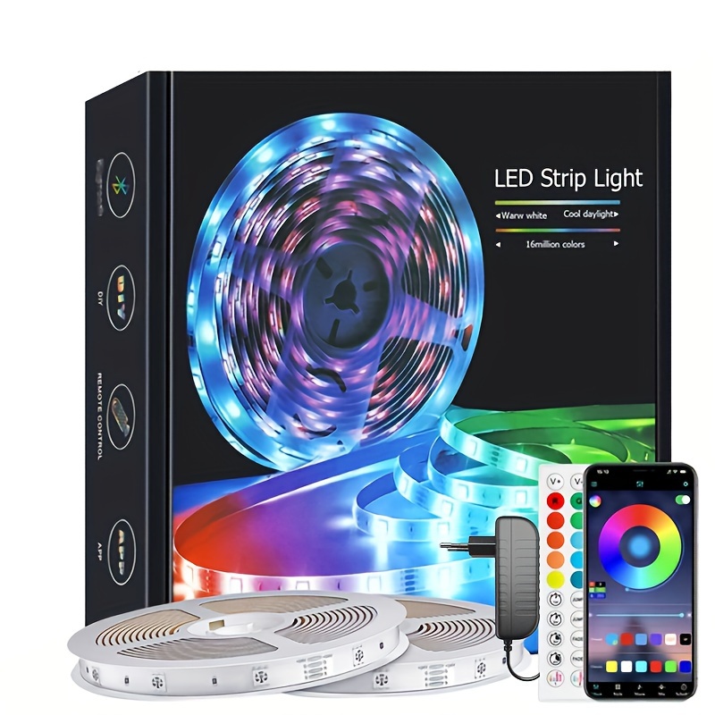 Govee Ruban LED Chambre 20m, RGB Bande Lumineuse LED avec Contrôle