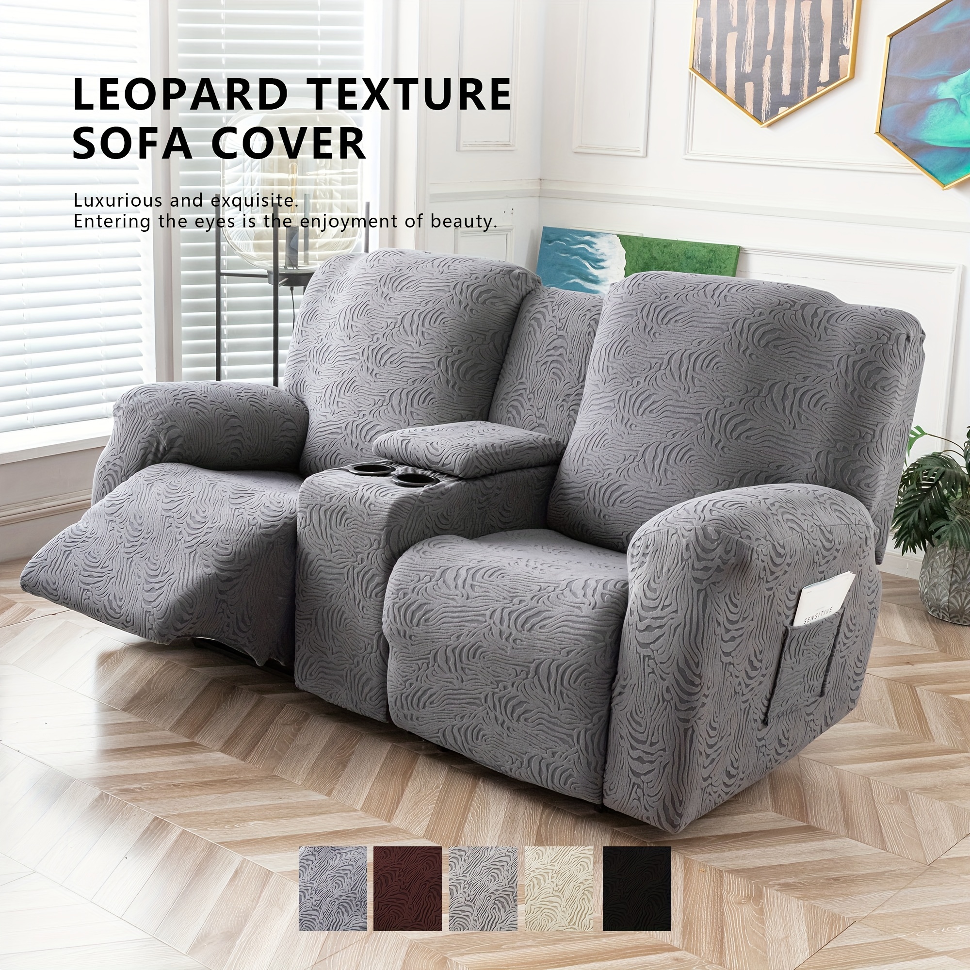 Sofa Covers Slipcovers 2 Seats Couch Covers Large Sofa - Temu