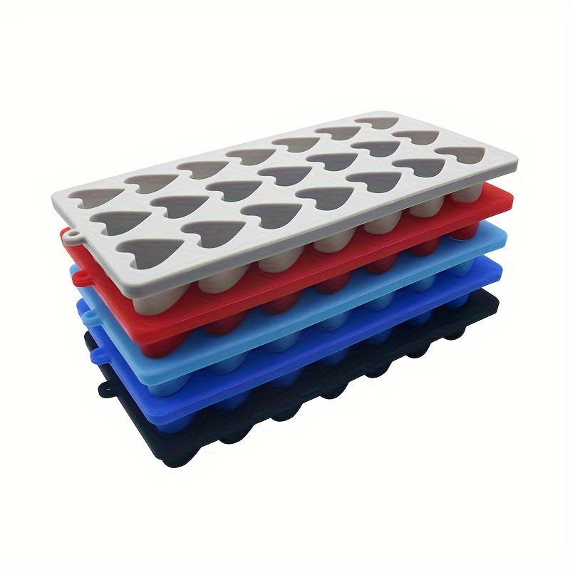 Kitchen Details Silicone 21-Cavity Ice Cube Tray Set of 2 