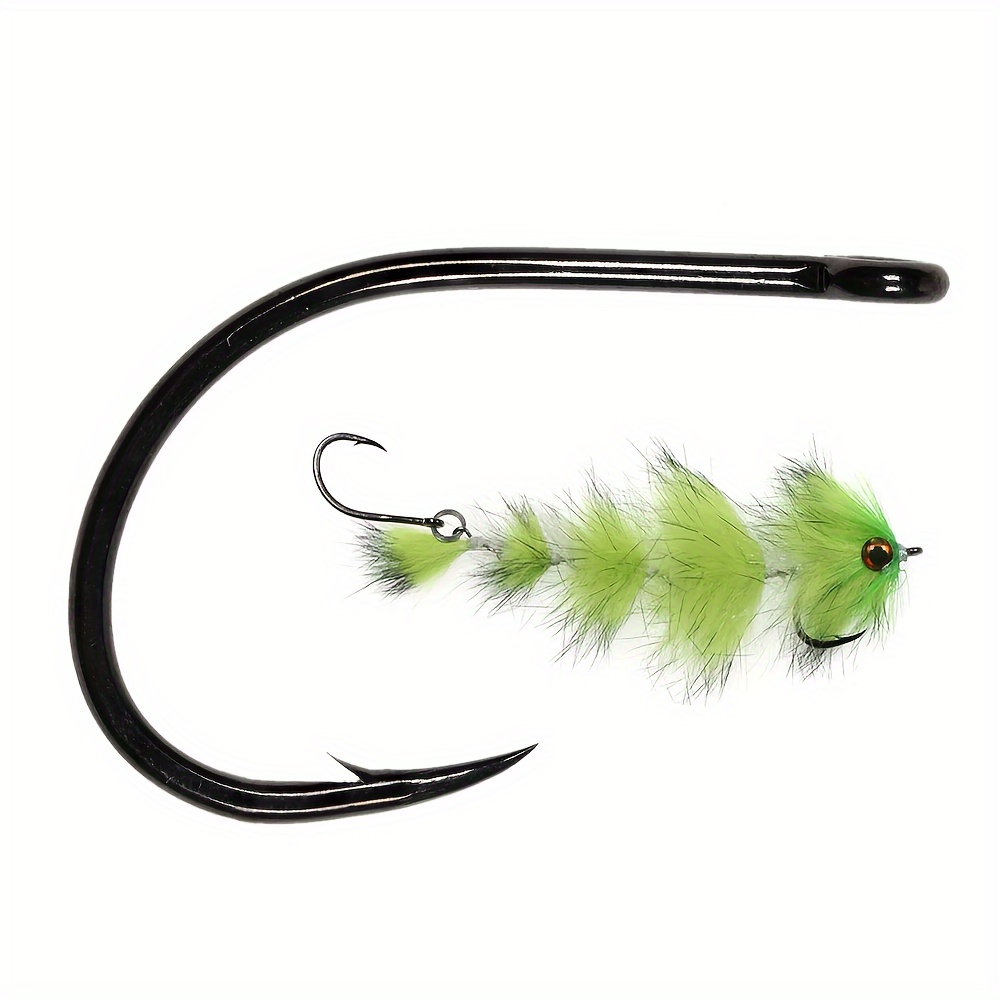 Barbed Streamer Fly Hook 1x Short Shank 2x Strength Wide - Temu Philippines