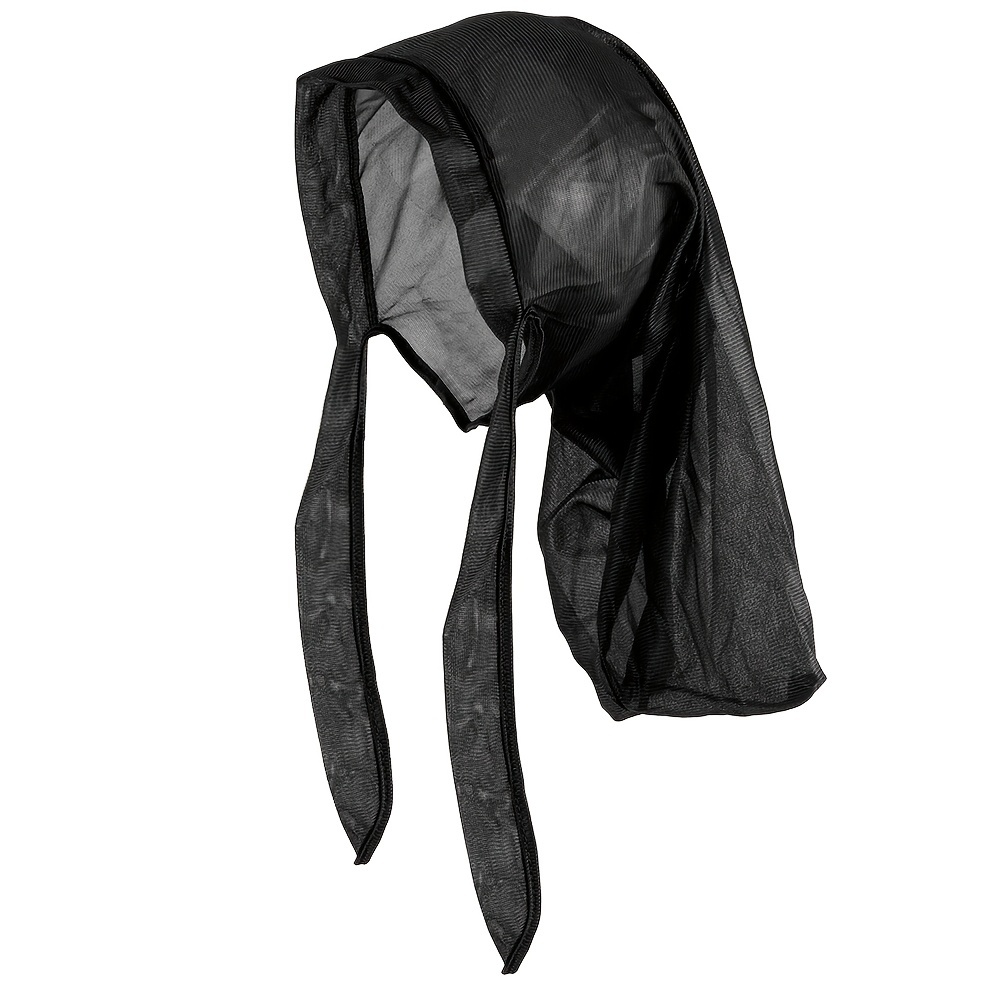 Women Satin Braid Bonnet Hat Sleep Caps Night Caps Solid Bonnet