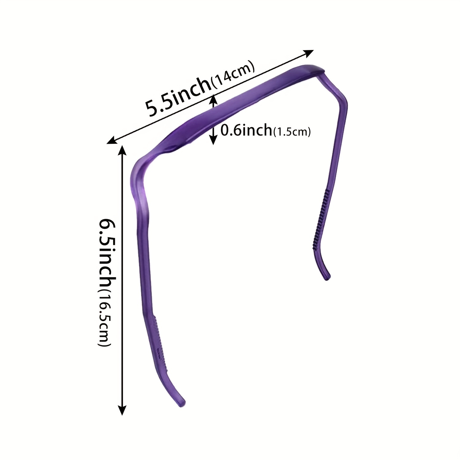 2pcs Skinny Headband for Curly Thick Hair