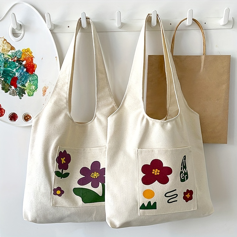 Flower Cloth Tote Bag 1 item