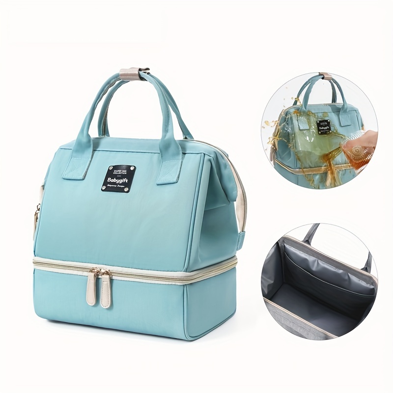 Multifunctional Mommy Bag for Milk Storage