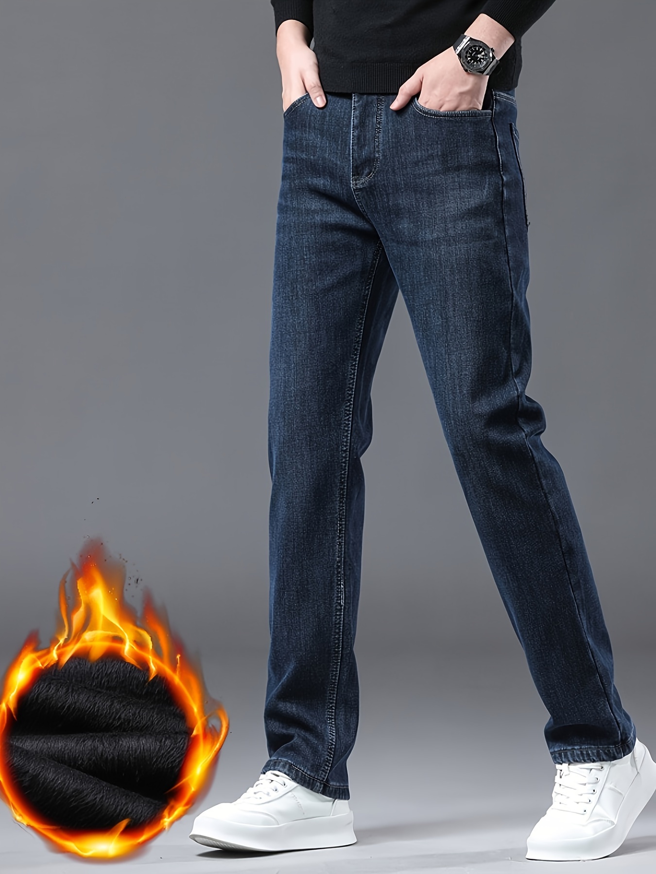 Men's Designer Jeans, Blue, Dark & Black Denim Pants
