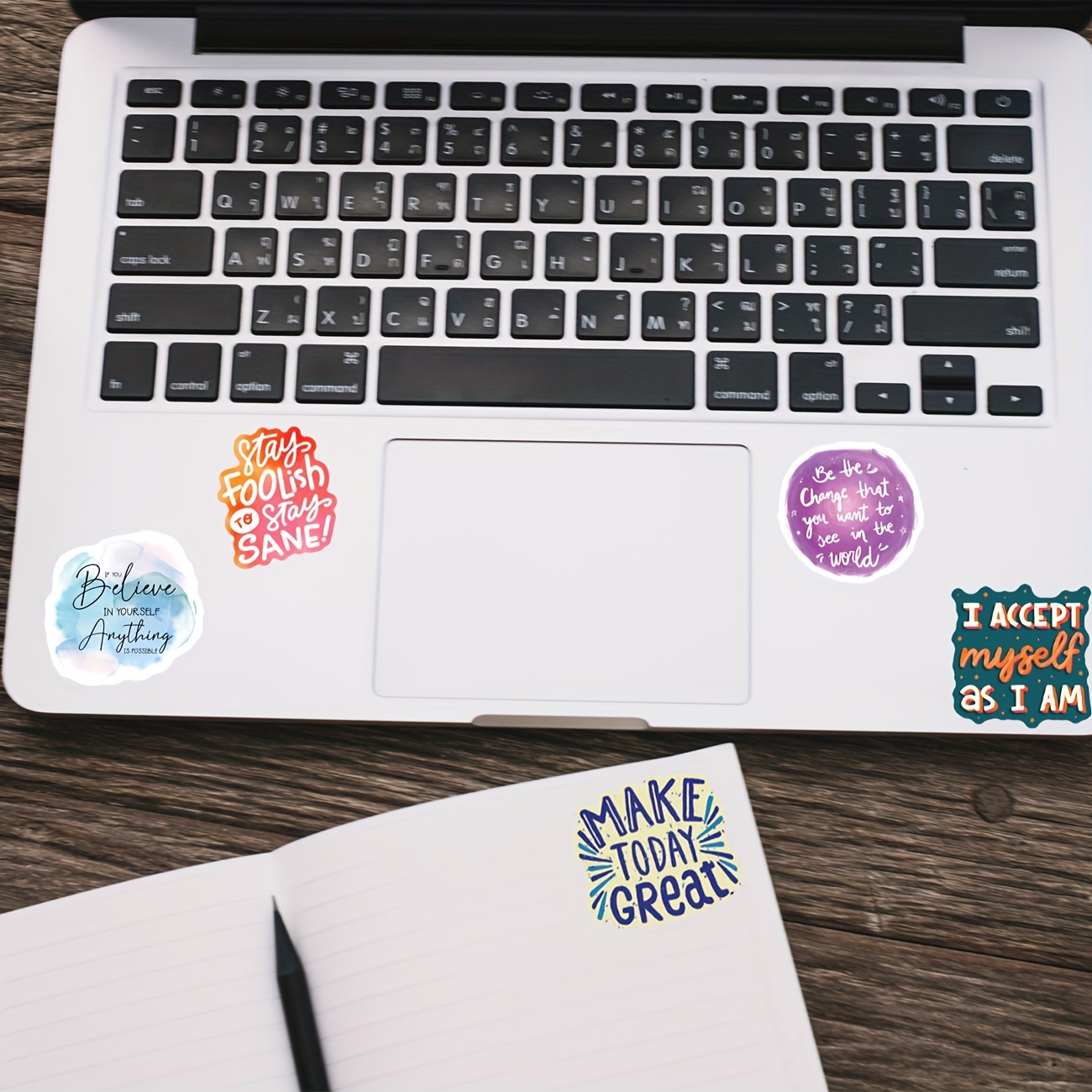 30 INSPIRATIONAL STICKERS FOR Journals or Anywhere else. Motivational.