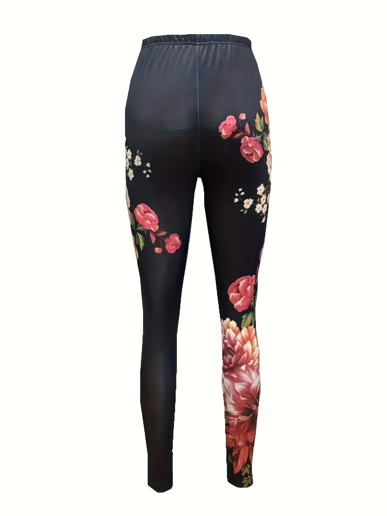 new women's patterned leggings a featuring floral Temu Saudi Arabia