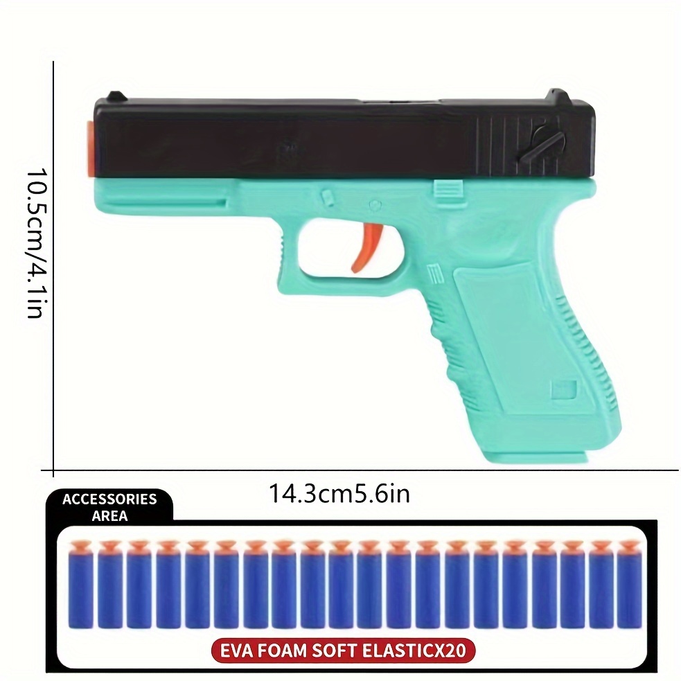 Toy Gun Soft Bullets & Eco Friendly Toys Foam Blaster With EVA