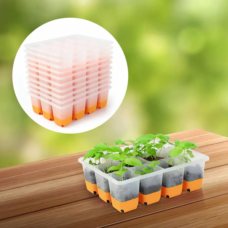Sili-Seedlings Seed Starting Tray | 100% Silicone | Zero Plastic | Flexible  Pop-Out Cells | Reusable Seed Starter Tray | Dishwasher Safe | BPA-Free 