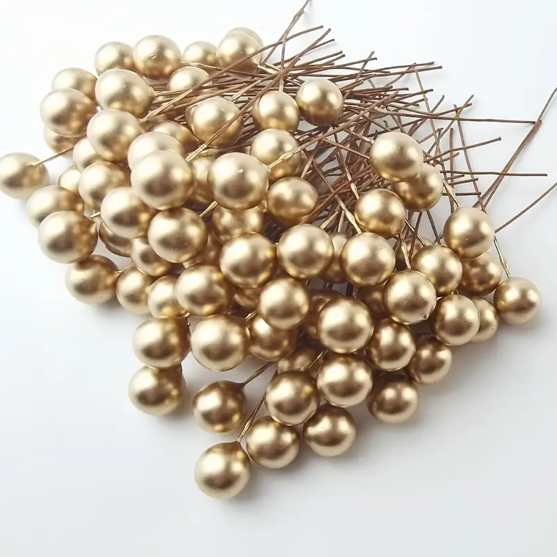 Small Brown Foam Beads/Balls