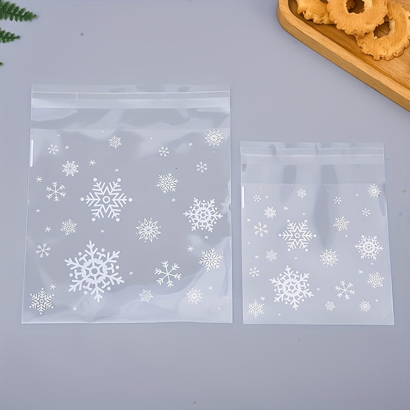 Sachets transparents Snowflakes