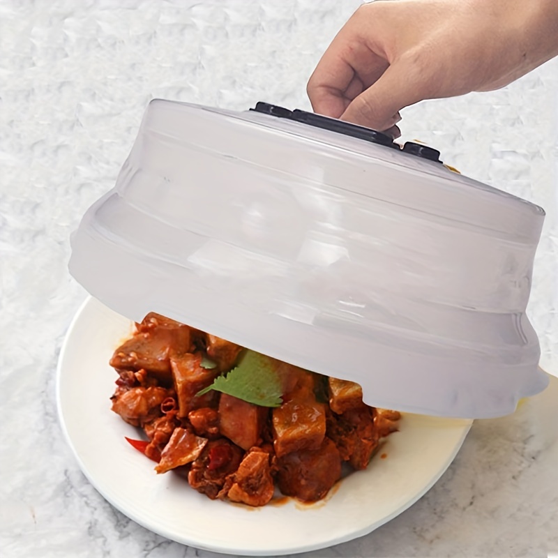 Microwave Cover for Food,Microwave Splatter Cover,Microwave Plate Cover  Microwave Splatter Guard,Anti-Splatter with Steam Vents
