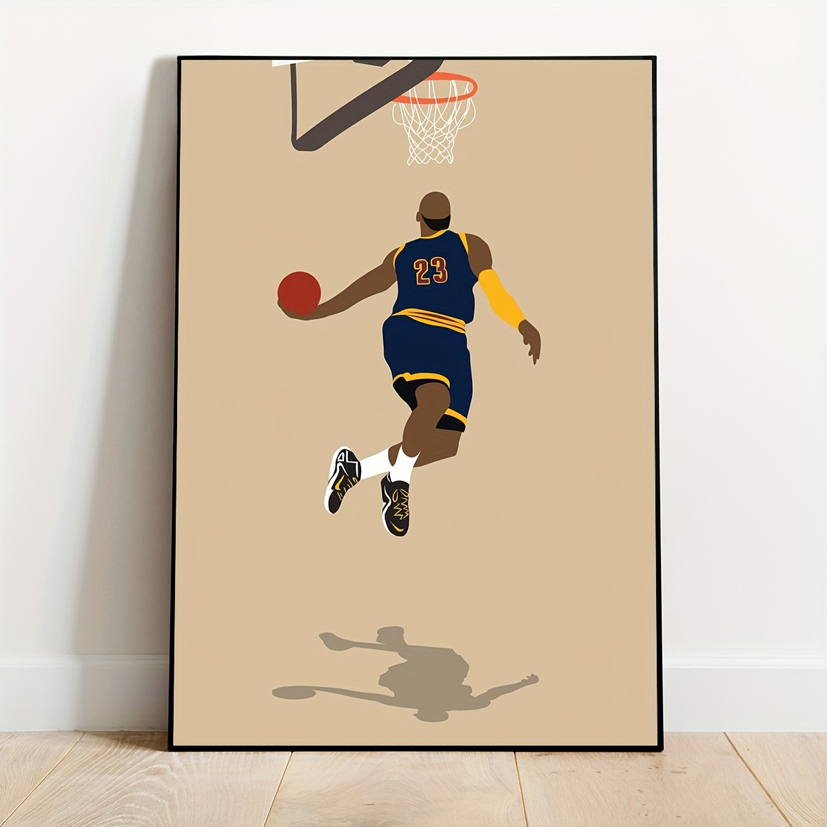 Poster Basketball jump 