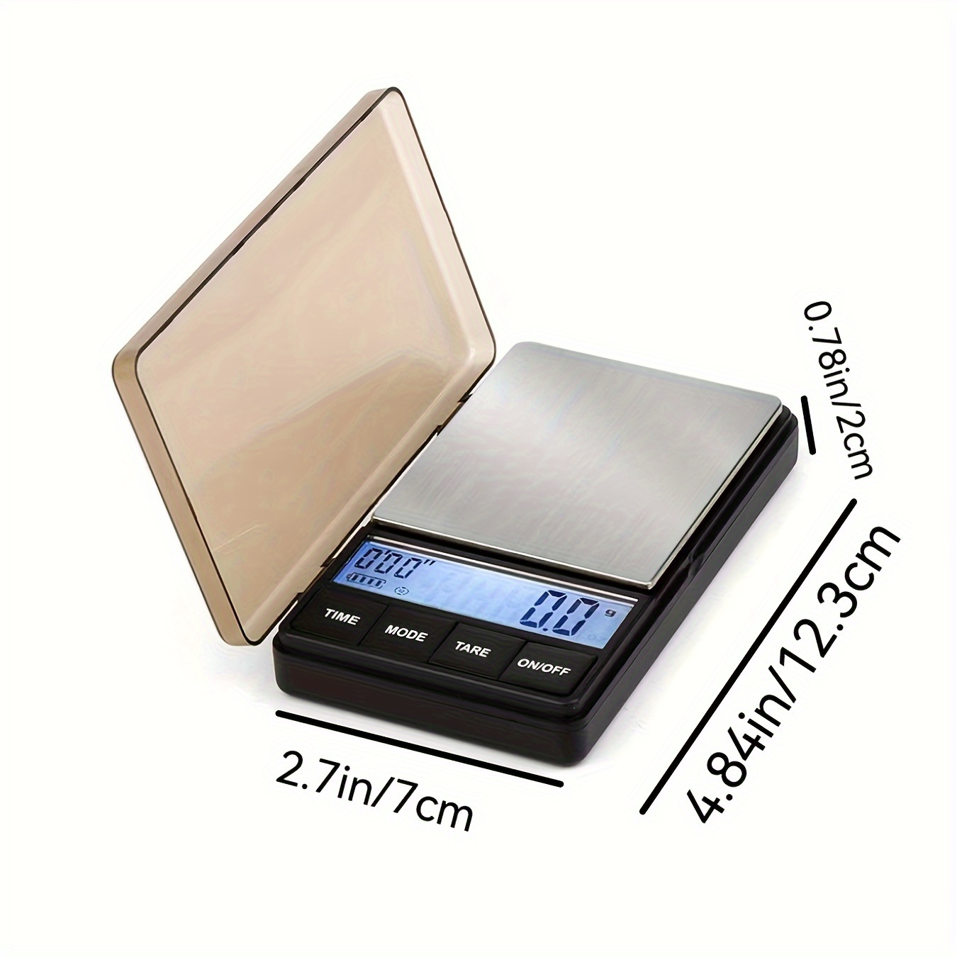 Coffee Scale, Kitchen Scale, Mini Scale With Smart Timer, Usb Charging Mini  Smart Weighing Precision Scale, Digital Coffee Scale With Timer, Food Scale,  Digital Scale, Baking Tools, Kitchen Stuff - Temu