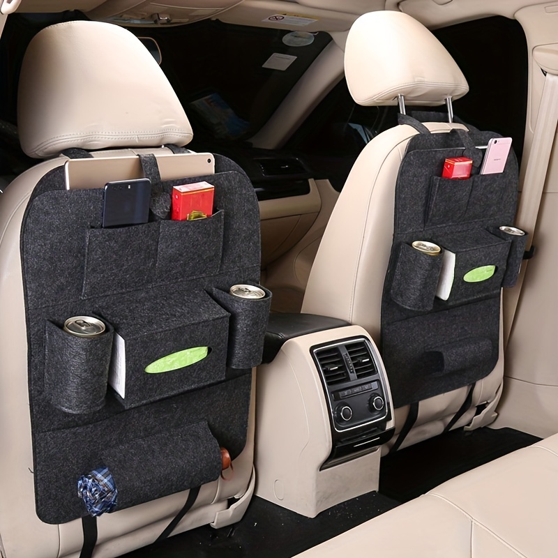 Auto Rücksitz Organizer Mit Touchscreen-tablet-halter, Auto
