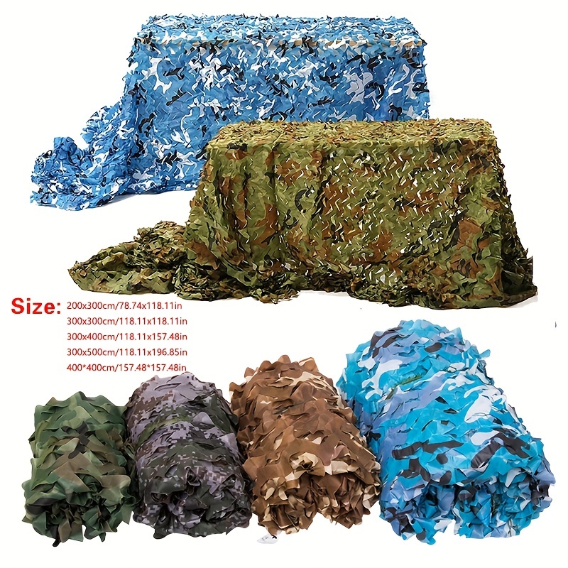 Camo Netting Camouflage Net Bulk Roll Sunshade Mesh Netting - Temu