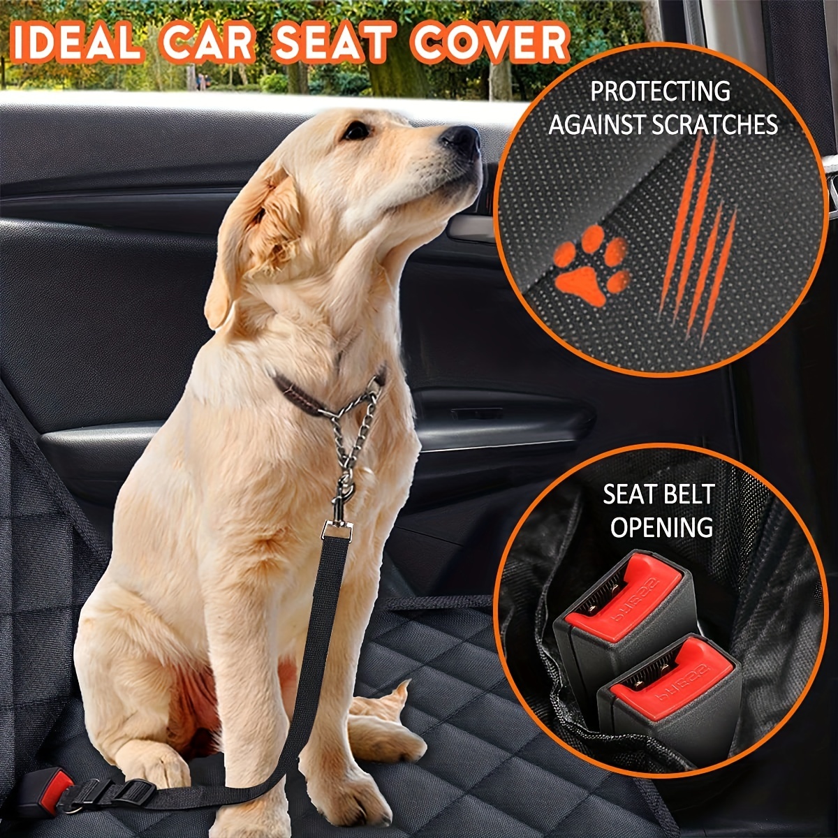 Protégez vos sièges auto de vos chiens