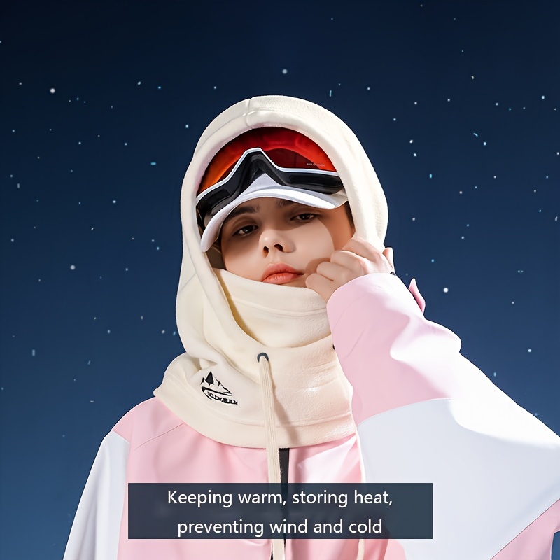 Fleece Balaclava Ski Mask - Winter Face Mask for Men & Women