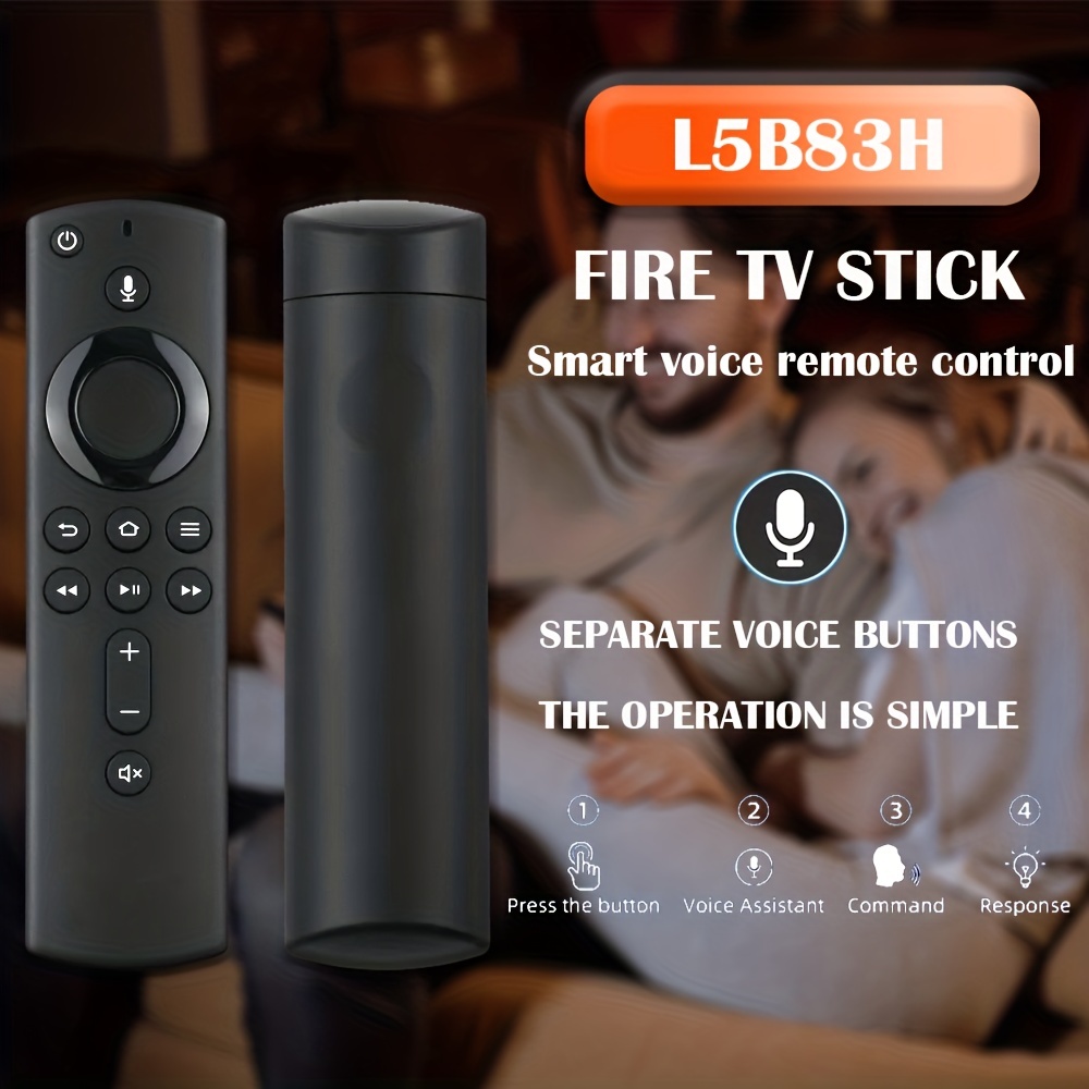 Control Remoto De Reemplazo Abs L5b83h Para  Fire Stick 4k Con  Control De Voz - Hogar Inteligente - Temu Spain