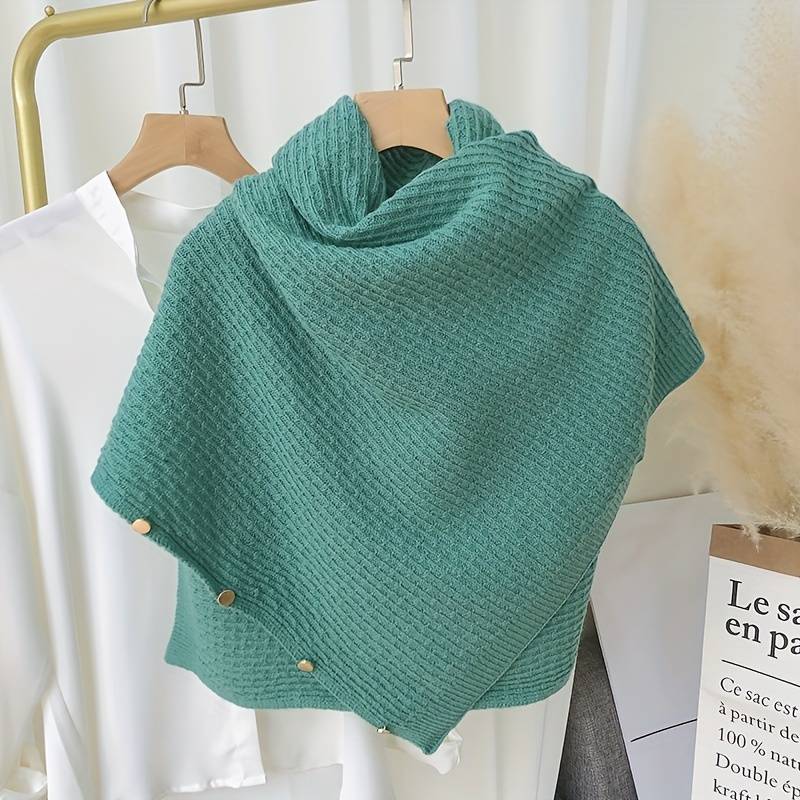 latin american traditional woolen blend cloak bat sleeves knitted womens cardigan spring and autumn new cloak shawl overlay irregular overlay sweater coat details 4