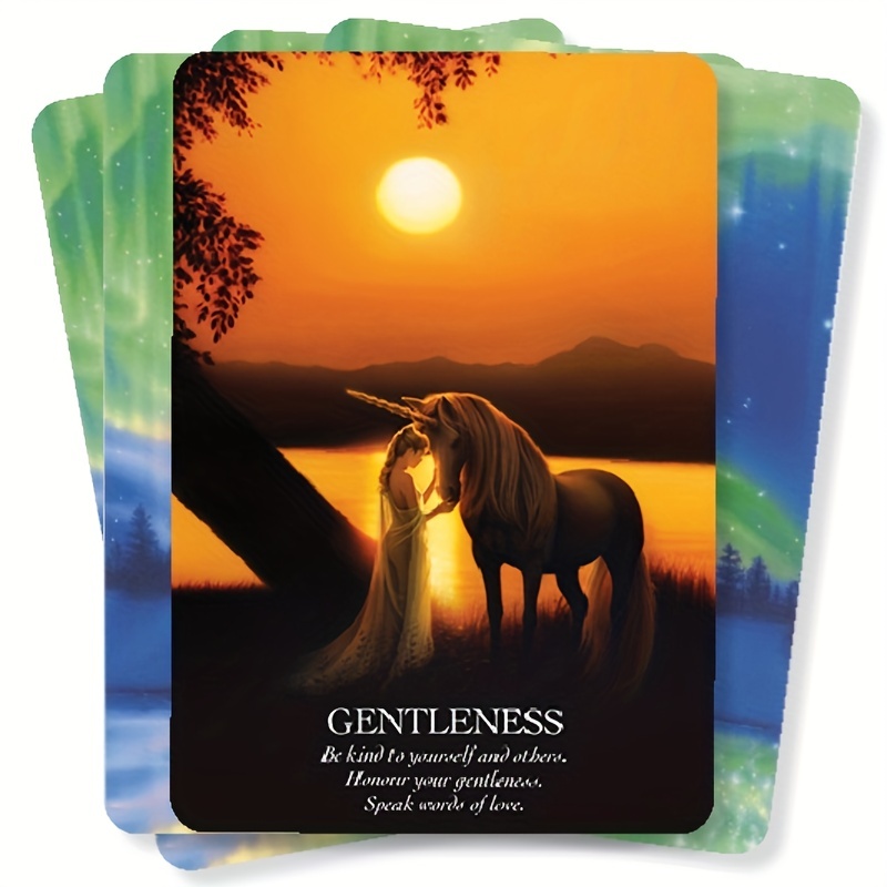 Oracle of the Unicorns 44 Fortune Telling Cards & Guidebook