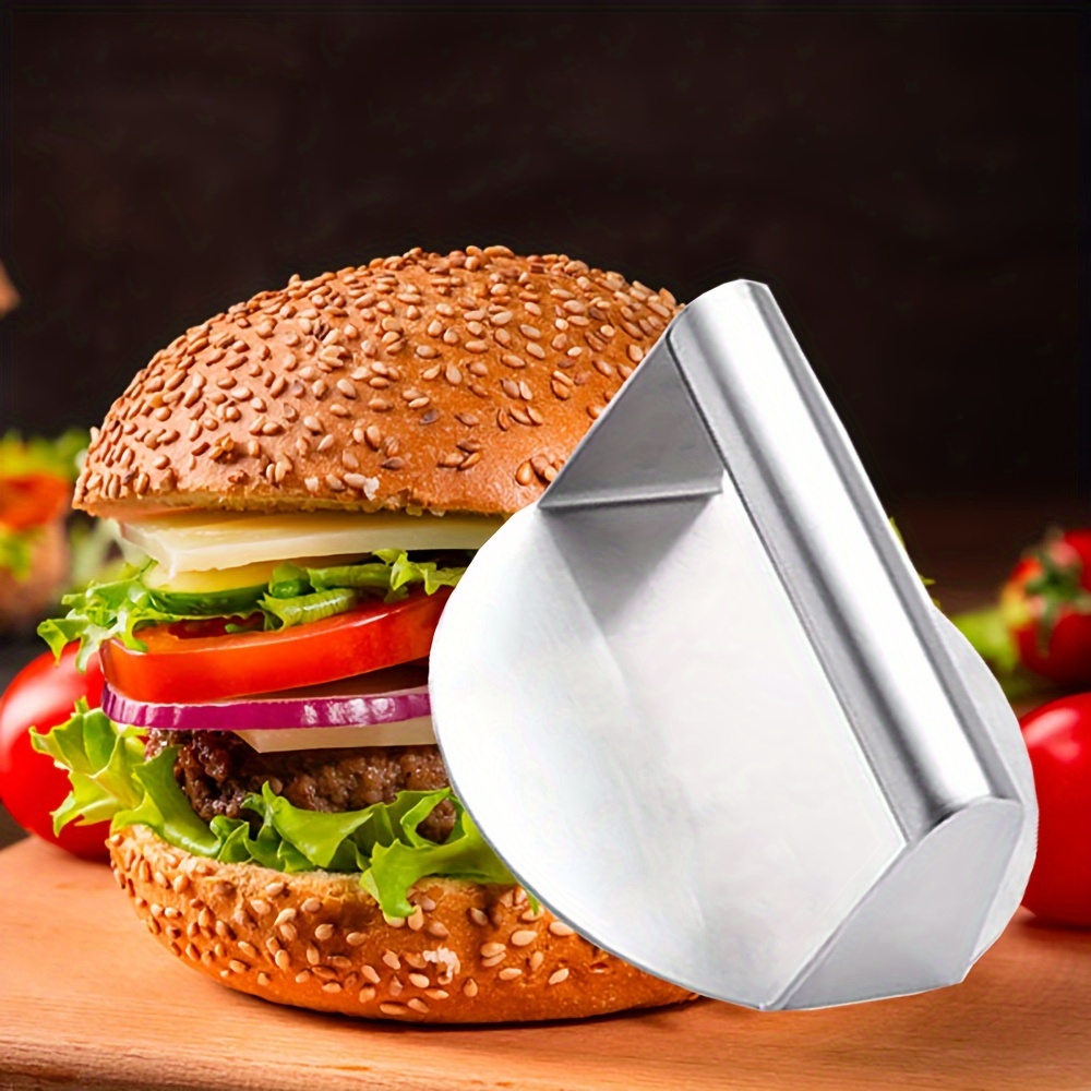 Smash Burger Press Kit Round Rectangle Meat Press For - Temu
