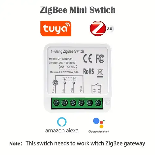 Zigbee Smart Switch Load 10a Wide Voltage 90 250v Ac - Temu Austria