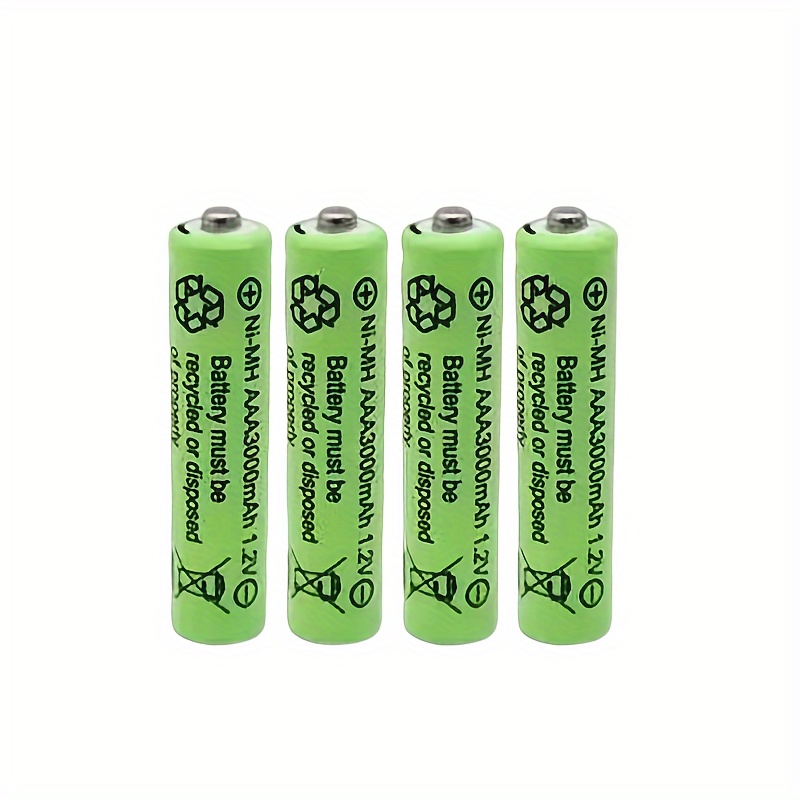 Batteries rechargeables Aaa Aa 1.2v 3000mah