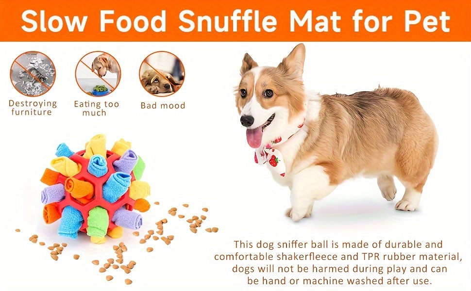 Pets Smell Sniffing Fried Balls Toys Dog Blind Box Hide Food