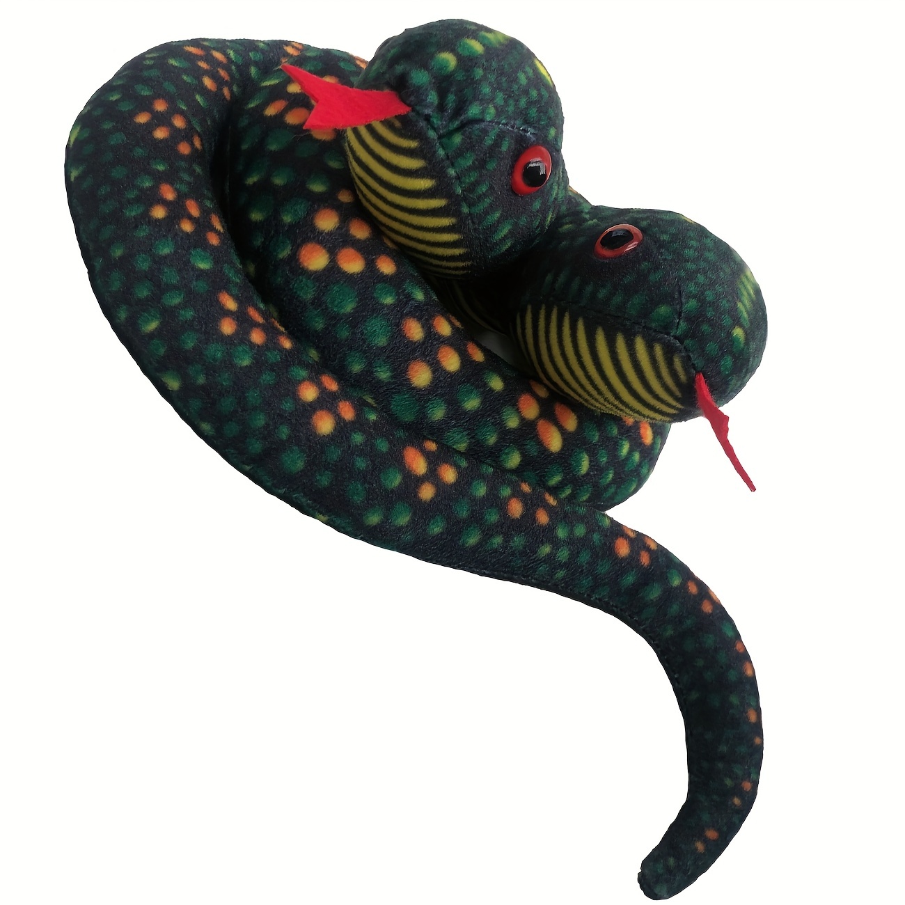 FLYING BALLOON Juguete de peluche de serpiente cobra azul realista de 31  pulgadas, regalo de broma para amigos (azul)