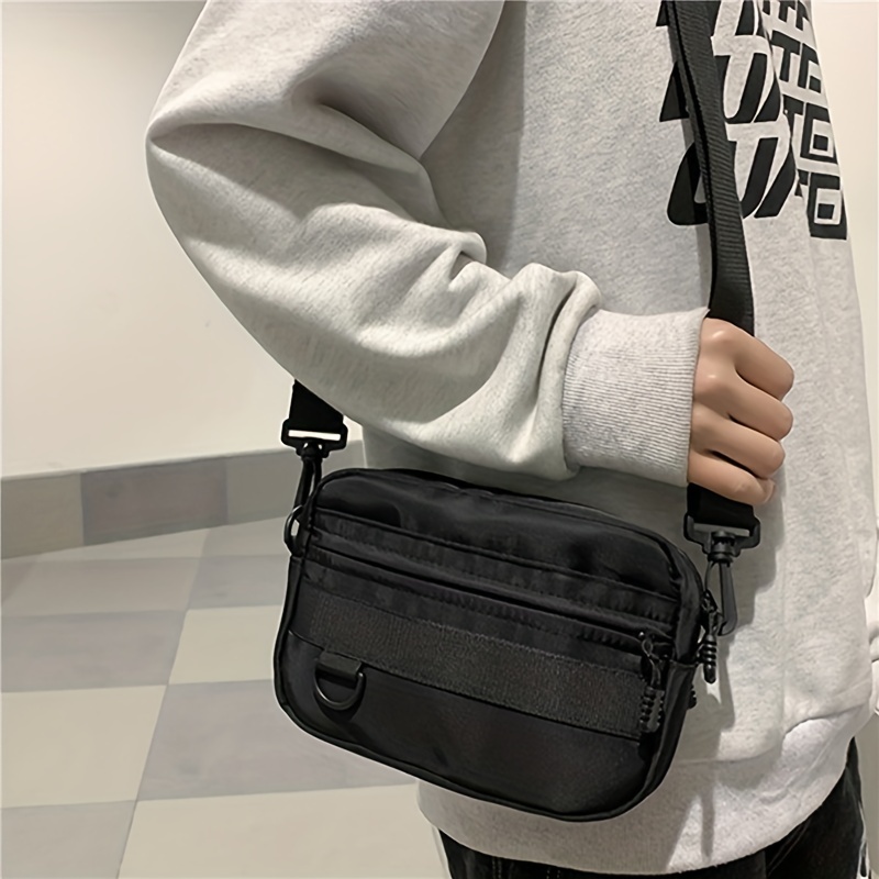 Men's Chest Bag Messenger Bag Trendy Lightweight Student Sports Travel Shoulder  Bag Large Capacity Casual Satchel Bag - Temu