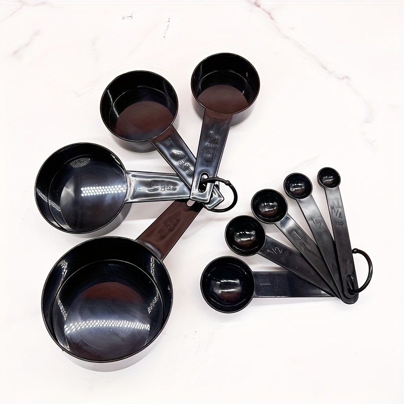 2pcs Adjustable Measuring Spoon Set, Measuring Cups Multi-Functional Spoons  Set with Adjustable Scale Measuring Scoop