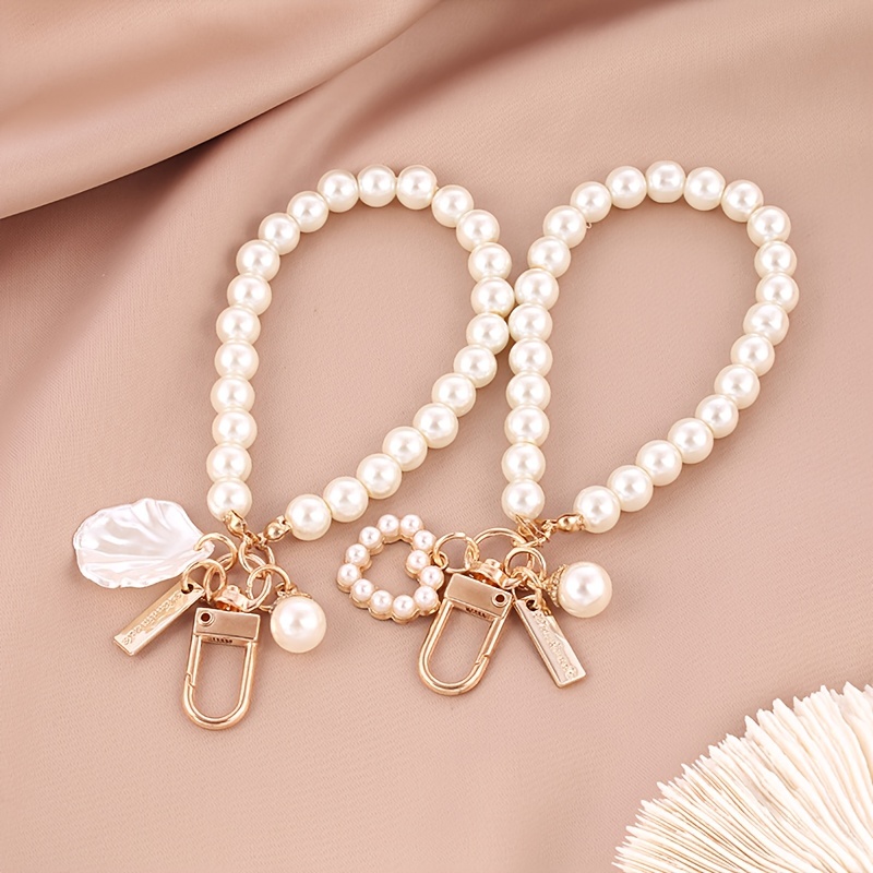 Bolsa De Materiales De ImitacióN De Perlas Tejidas A Mano con Perlas DIY  AcríLicas para Hacer Bolsos De Mujer De Perlas : : Hogar y  Cocina