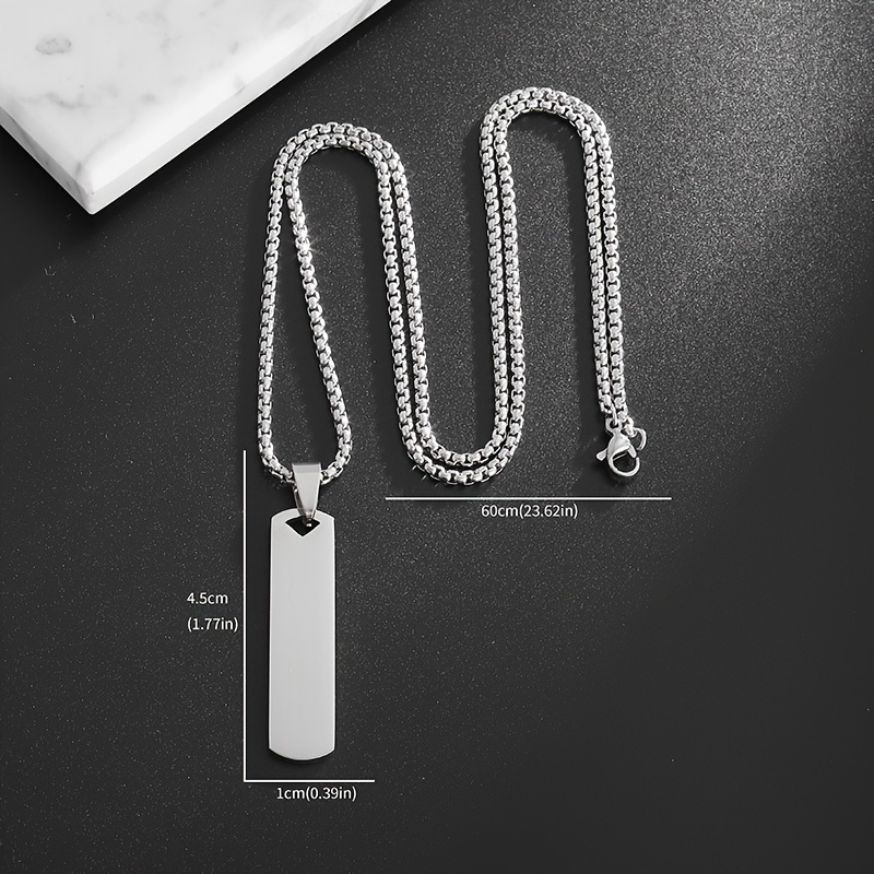 Stainless Steel Hip Hop Military Army Style Tags Dog Tags - Temu Japan