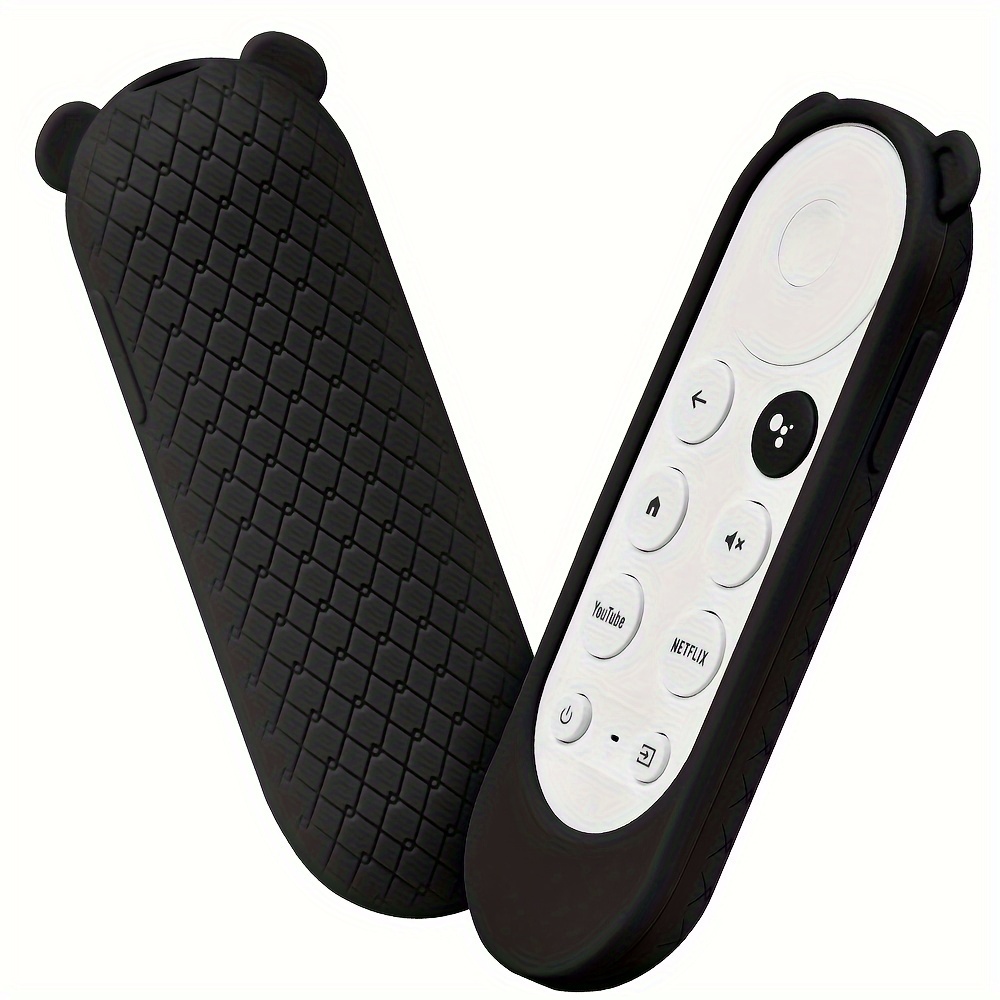 Per Custodia Del Telecomando Chromecast Con Telecomando Vocale Google TV  2020, Copertura Antiscivolo Antiurto, Custodia In Silicone Per Telecomando