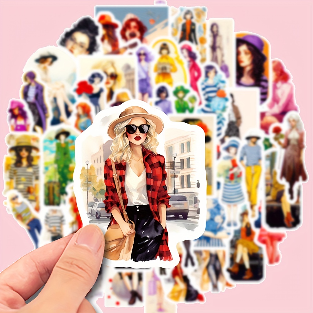 Fashion Girl Aesthetic Stickers